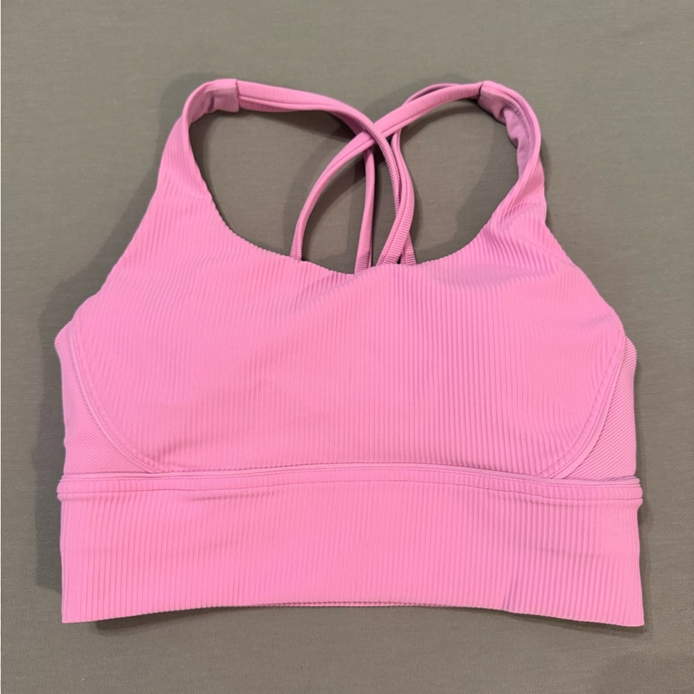 Lululemon Energy Bra Longline *Ribbed - Picture 4 of 8